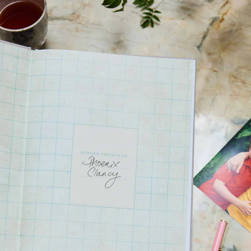 Write To Me 'School Photos' Journal (Blue)