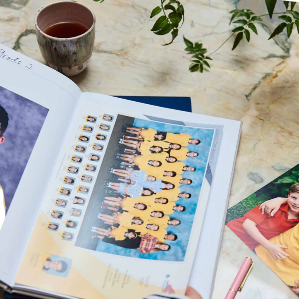 Write To Me 'School Photos' Journal (Blue)
