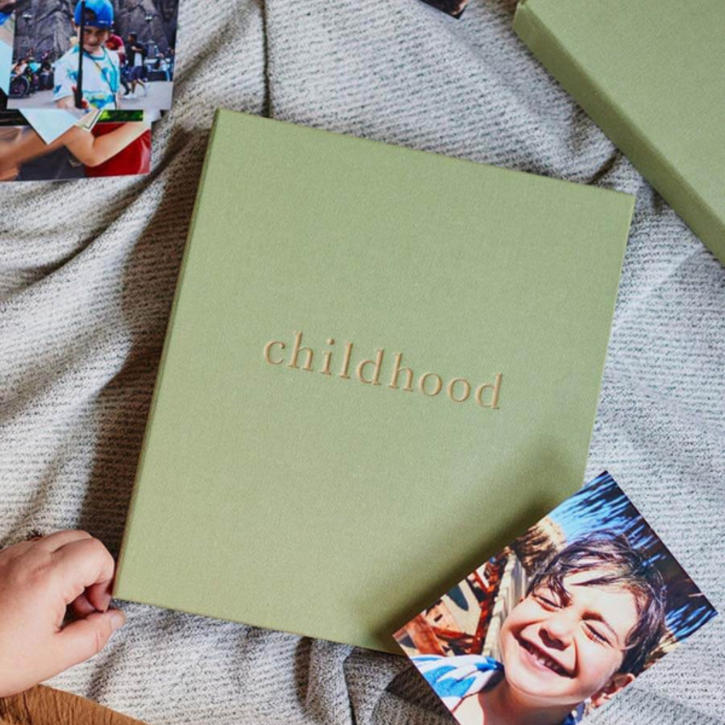 Write To Me 'Childhood' Journal (Sage)