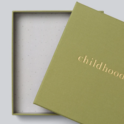 Write To Me 'Childhood' Journal (Sage)