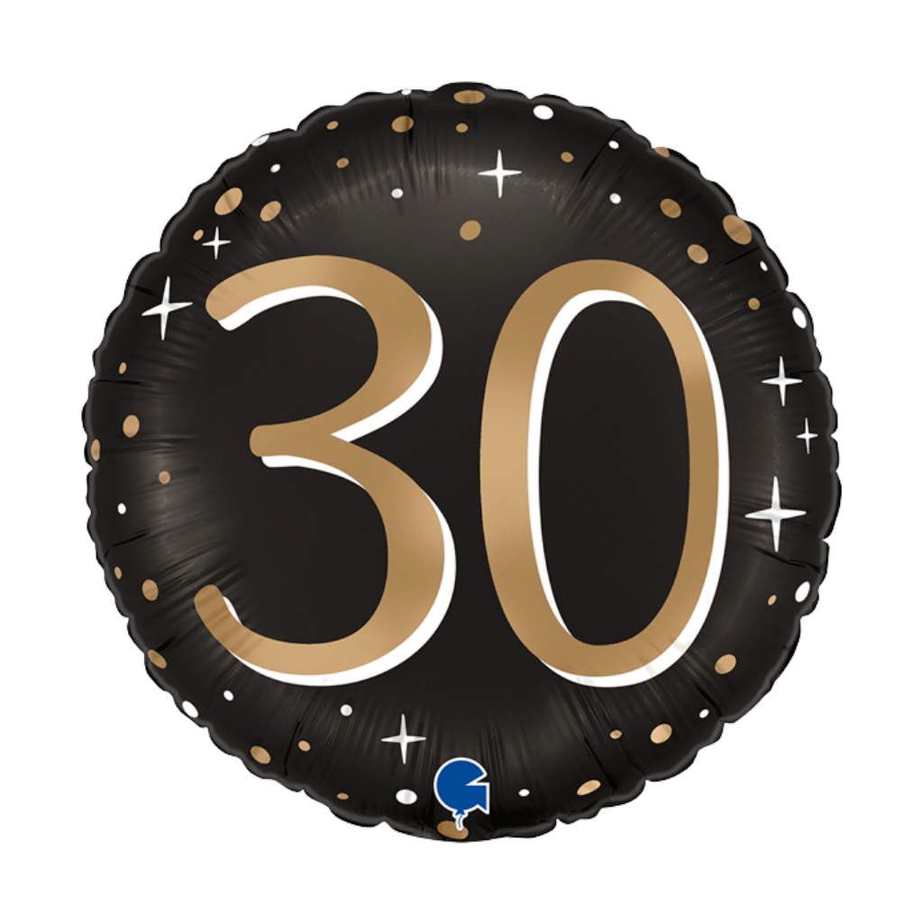 30 Black & Gold