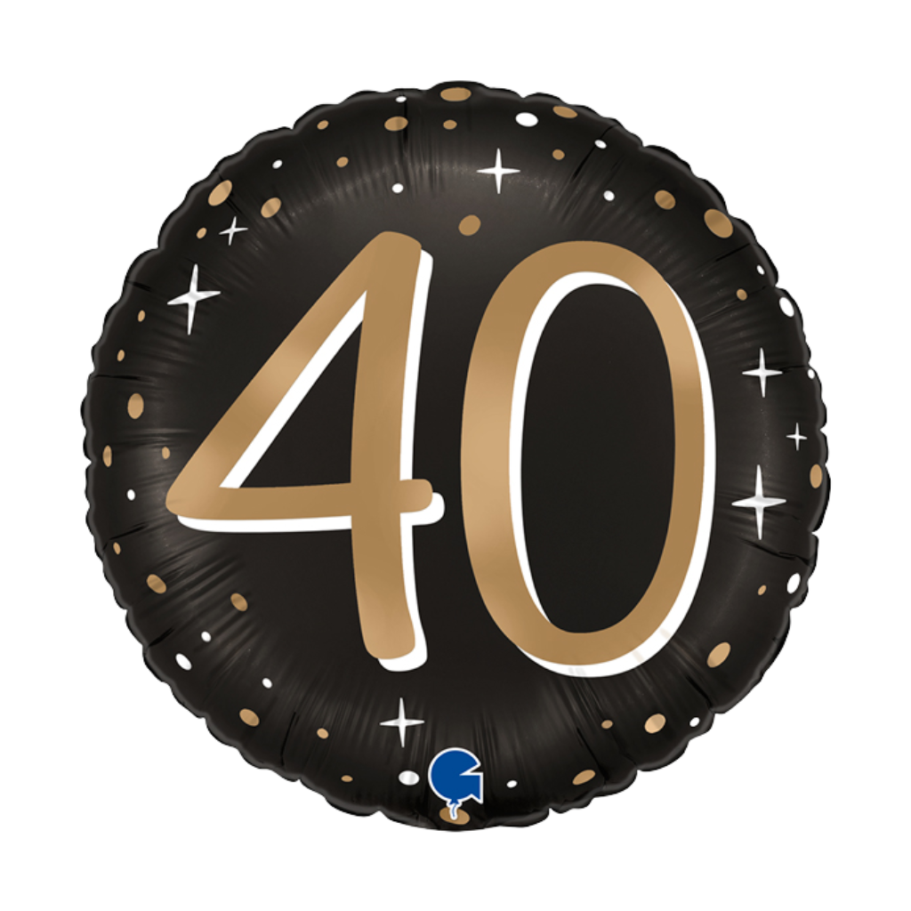 40 Black & Gold
