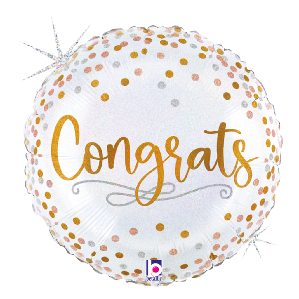 Congrats Gold Confetti