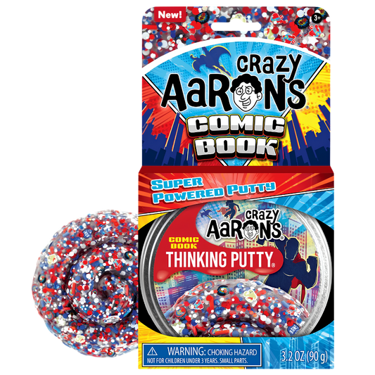 Crazy Aaron's Thinking Putty - Comic Book