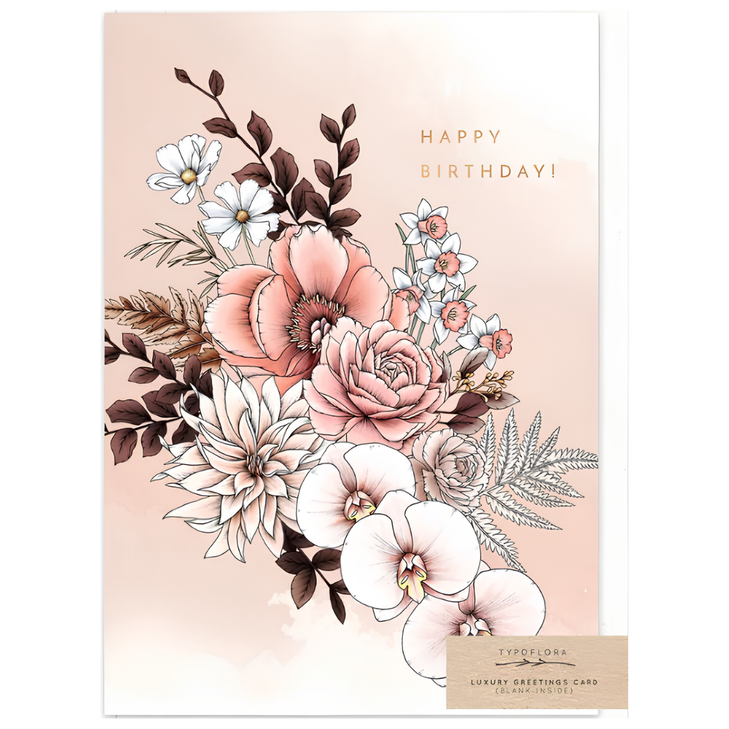 Peony Happy Birthday