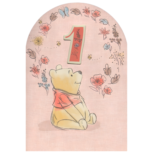 Winnie The Pooh 1 Yr old