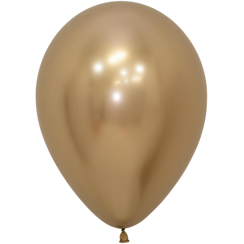 30cm Latex Reflex Gold [Col Style.:Pearls & Metallics Col.:Reflex Gold]
