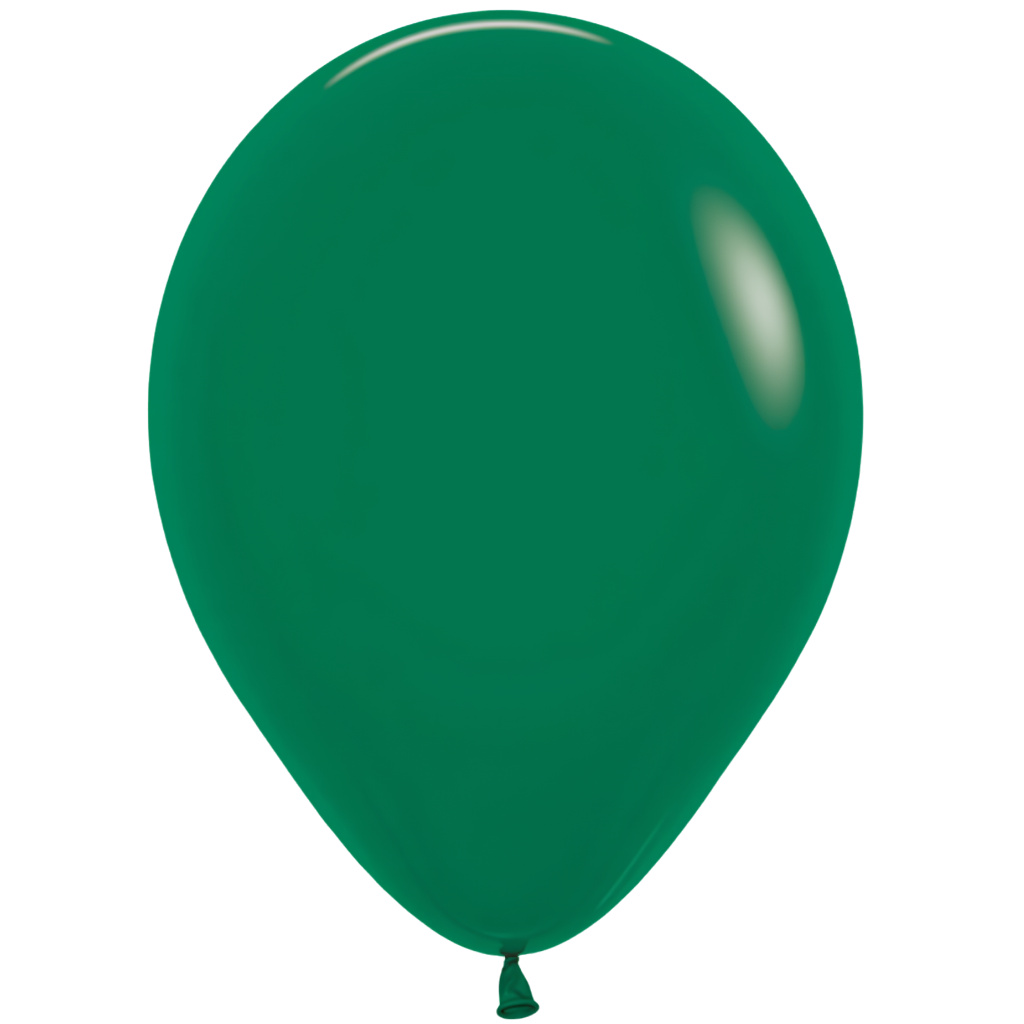 30cm Latex Forest Green [Col Group.:Blues & Greens Col.:Forest Green]