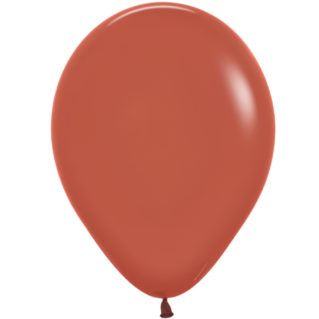 30cm Latex Terracotta [Col Style.:Muted Col.:Terracotta]