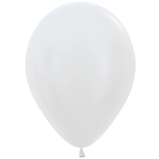 Single Latex Pearl White 
