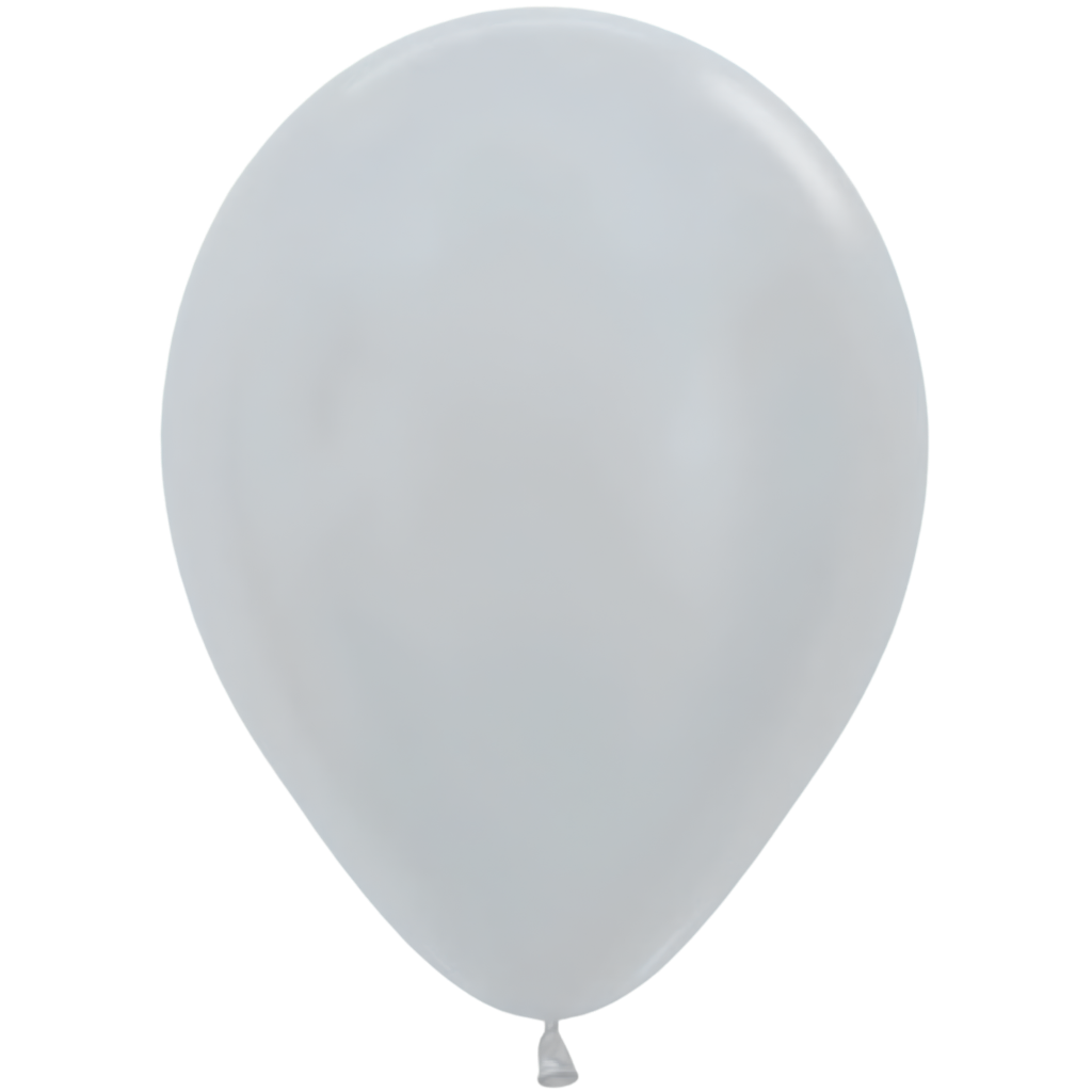 Single Latex Pearl Silver