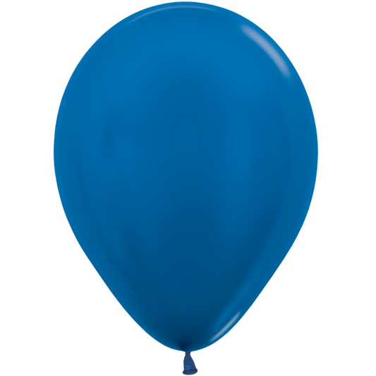 Single Latex Metallic Blue 