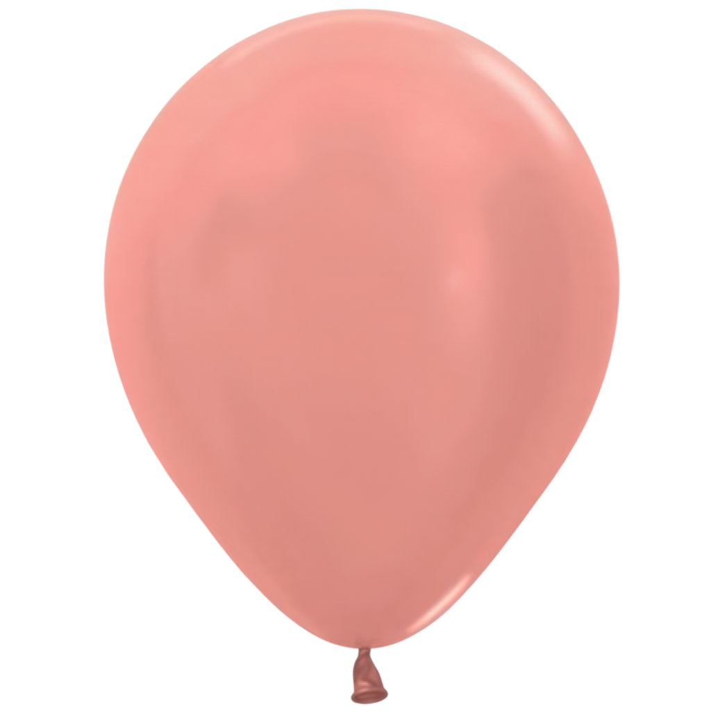 30cm Latex Rose Gold [Col Group.:Pinks & Purples Col.:ROSE GOLD]