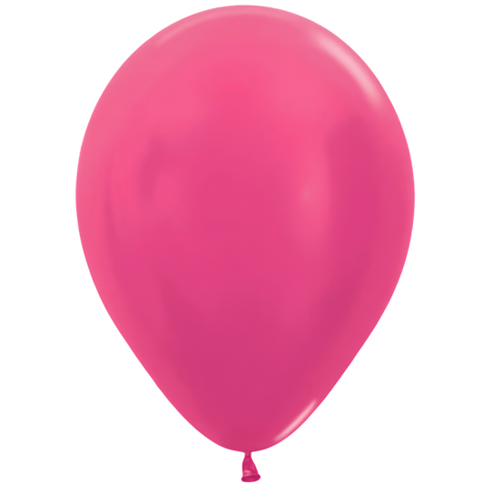 Single Latex Metallic Fuchsia