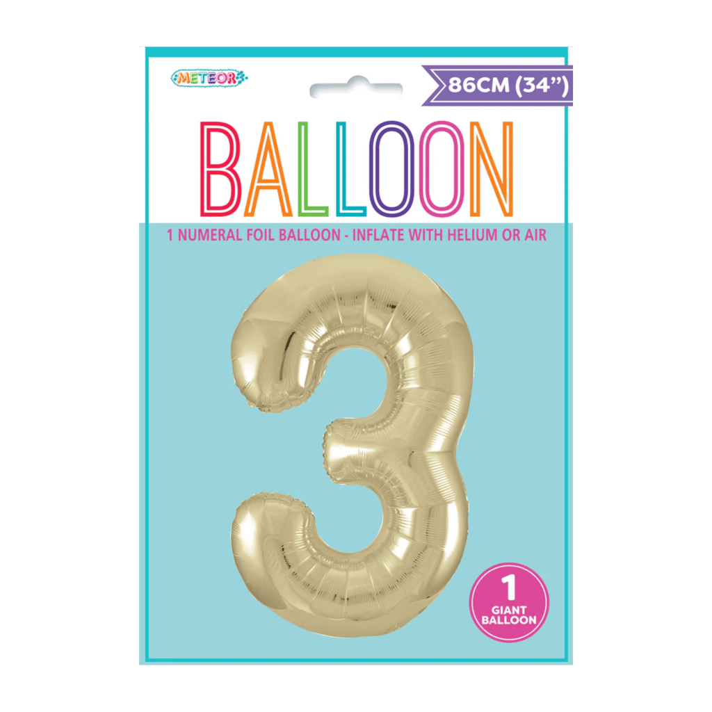 Jumbo Number Three [Col.:GOLD]