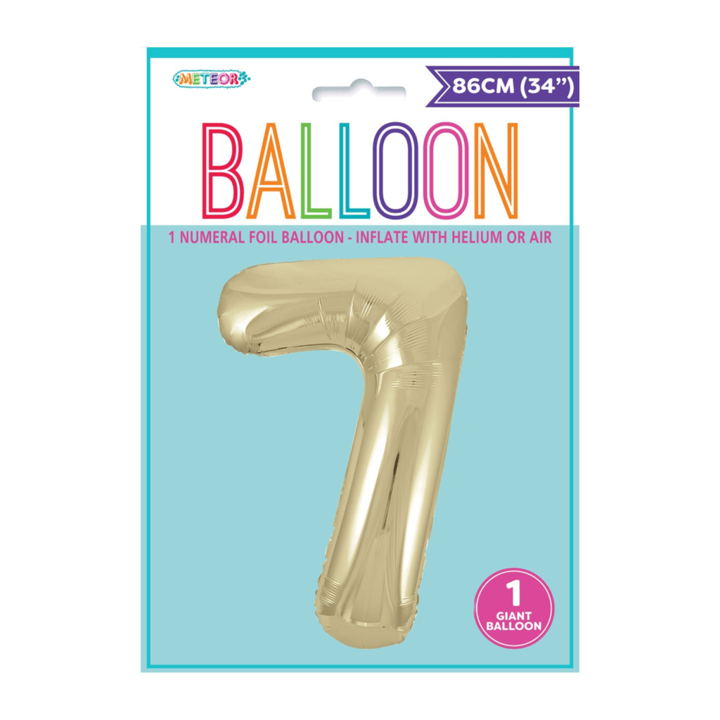 Jumbo Number Seven [Col.:GOLD]