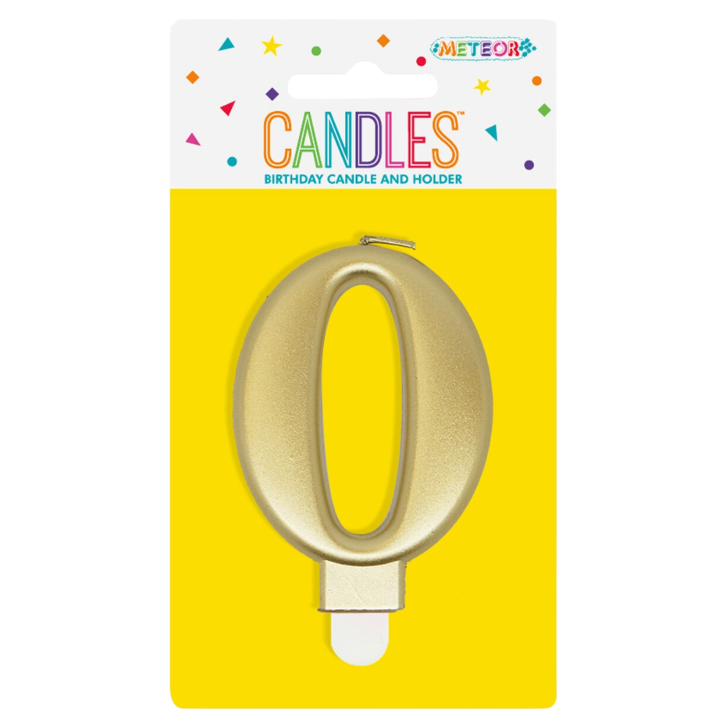 Number Candle 0 [Col.:GOLD]