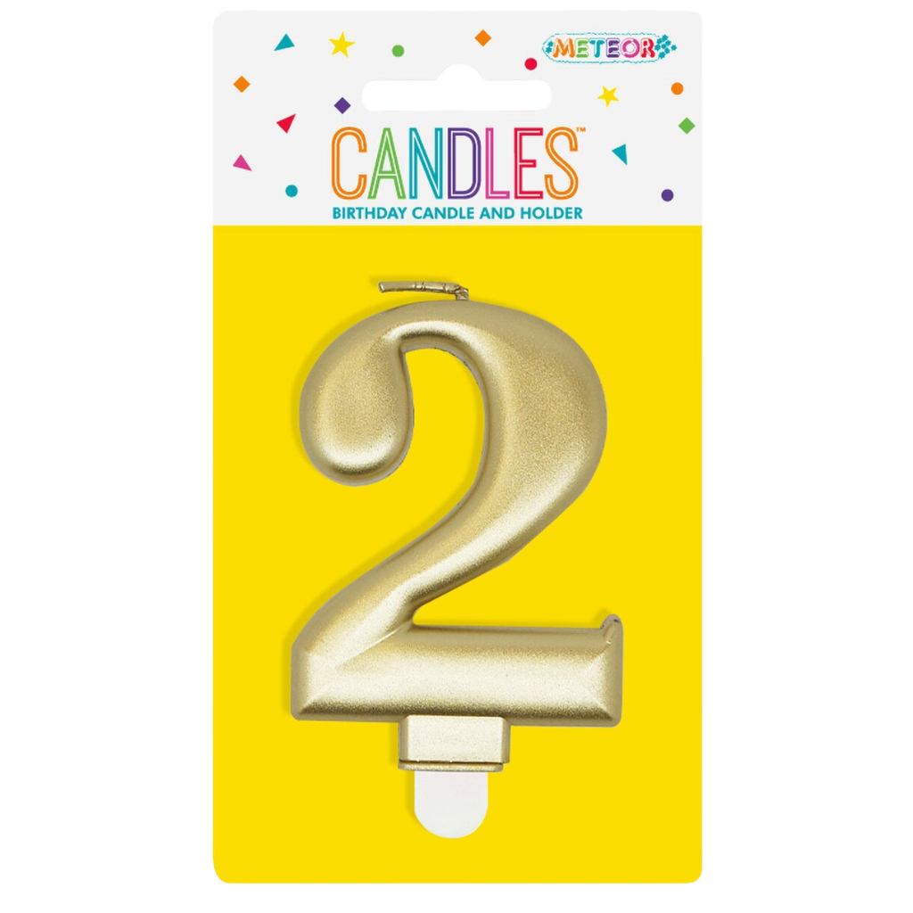 Number Candle 2 [Col.:GOLD]