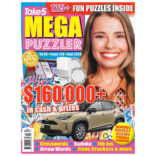 Take 5 Mega Puzzler – Issue #128 September 2026