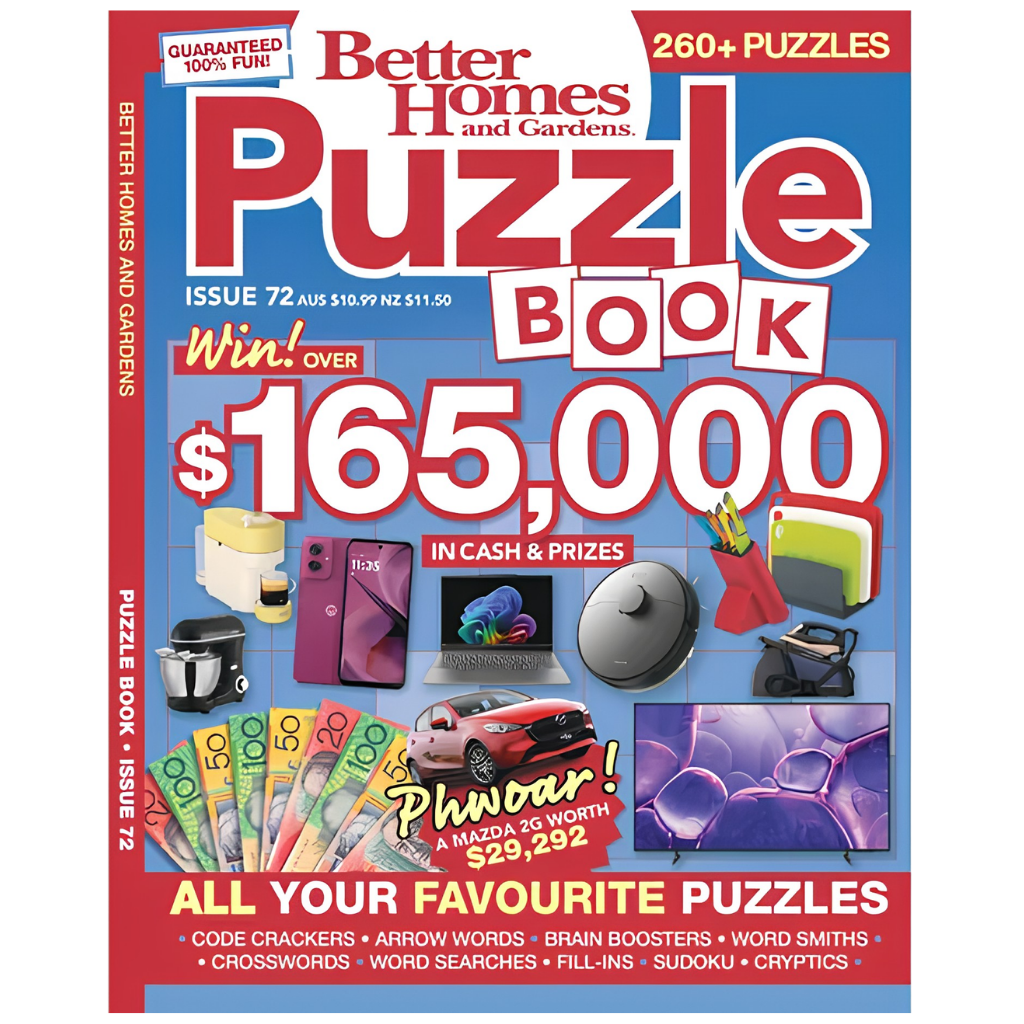 Better Homes and Gardens Puzzle Book – Issue #72