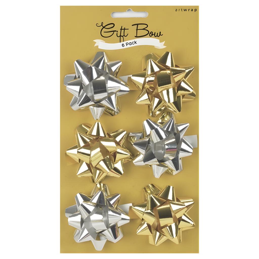 Gift Bows Set - Metallics (6pk)