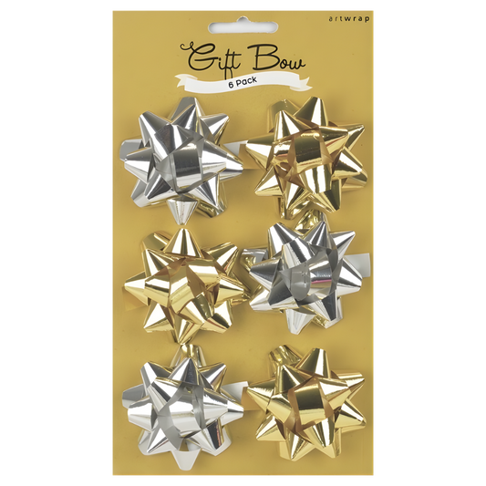 Gift Bows Set - Metallics (6pk)