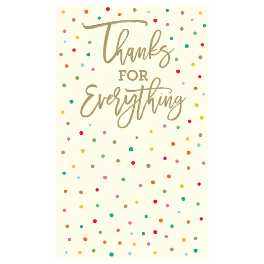 Thanks For Everything Confetti
