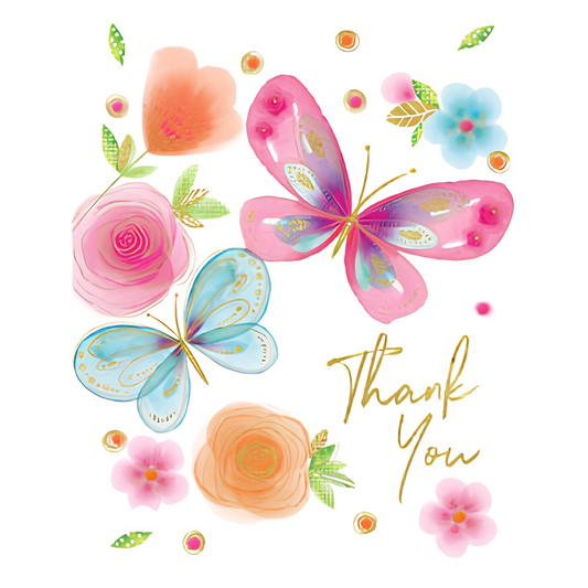 Thank You Butterfly Gift Card