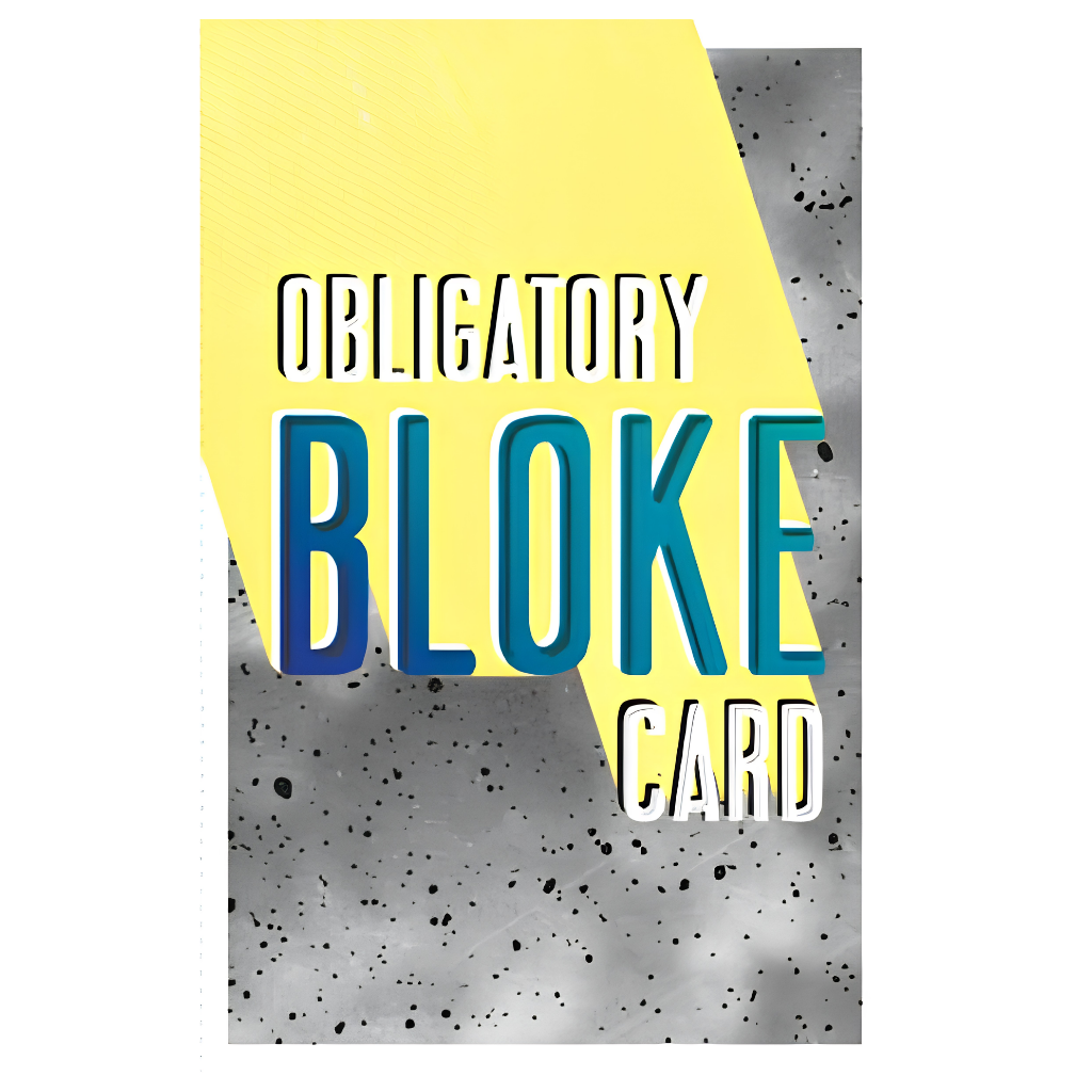 Obligatory Bloke Card