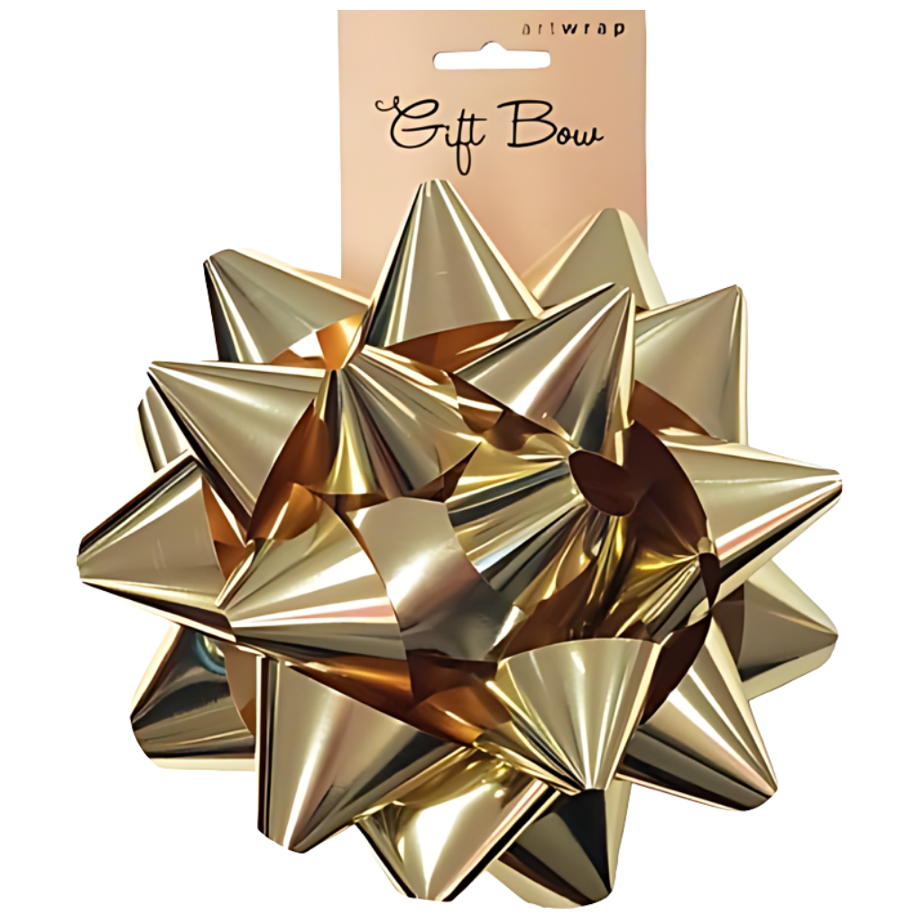 Metallic Gift Bow - Gold (15.5cm) 