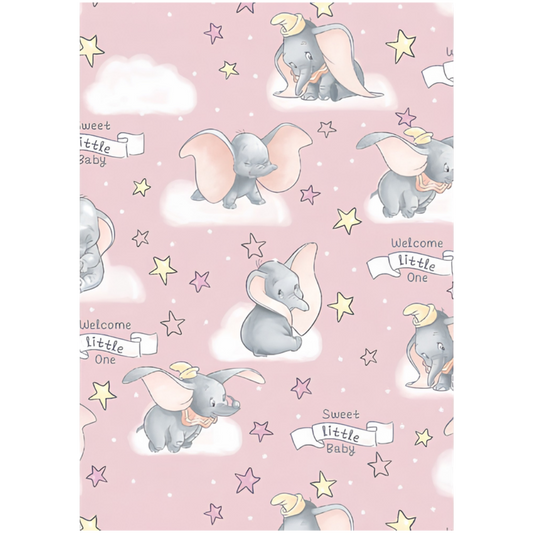 Licensed Folded Wrap - Dumbo