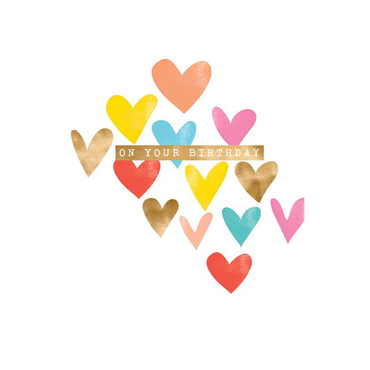 Love Hearts On Your Birthday