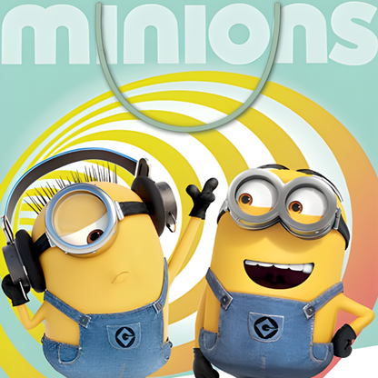 Gift Bag - Minions (Med)
