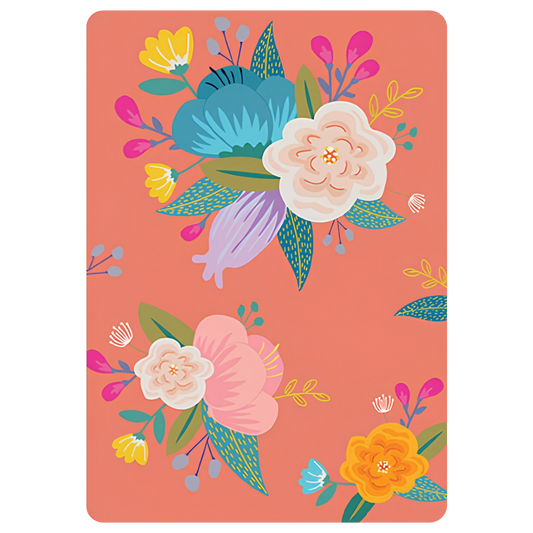 Orange Florals 