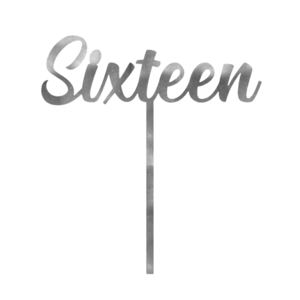 Cake Topper Milestone Script [No.:16]
