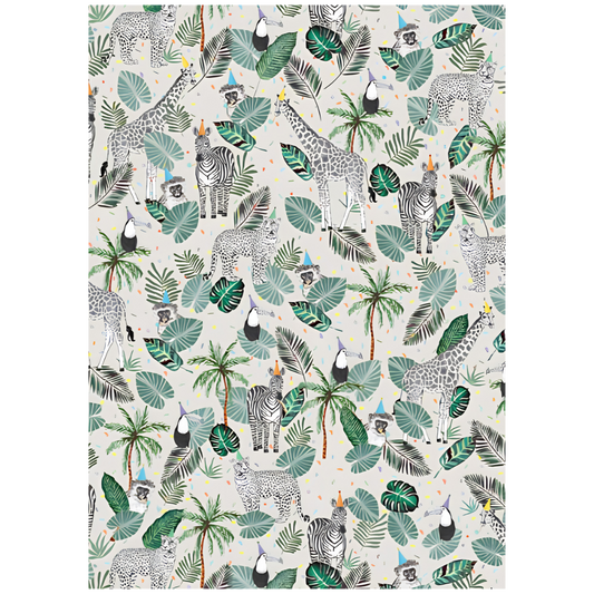Folded Wrap - Jungle 