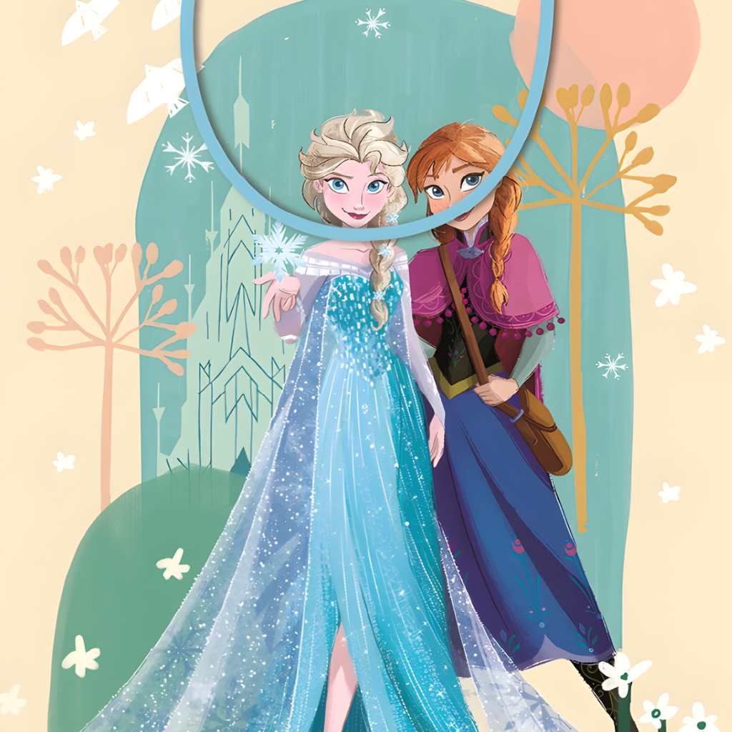 Gift Bag - Frozen (Med)
