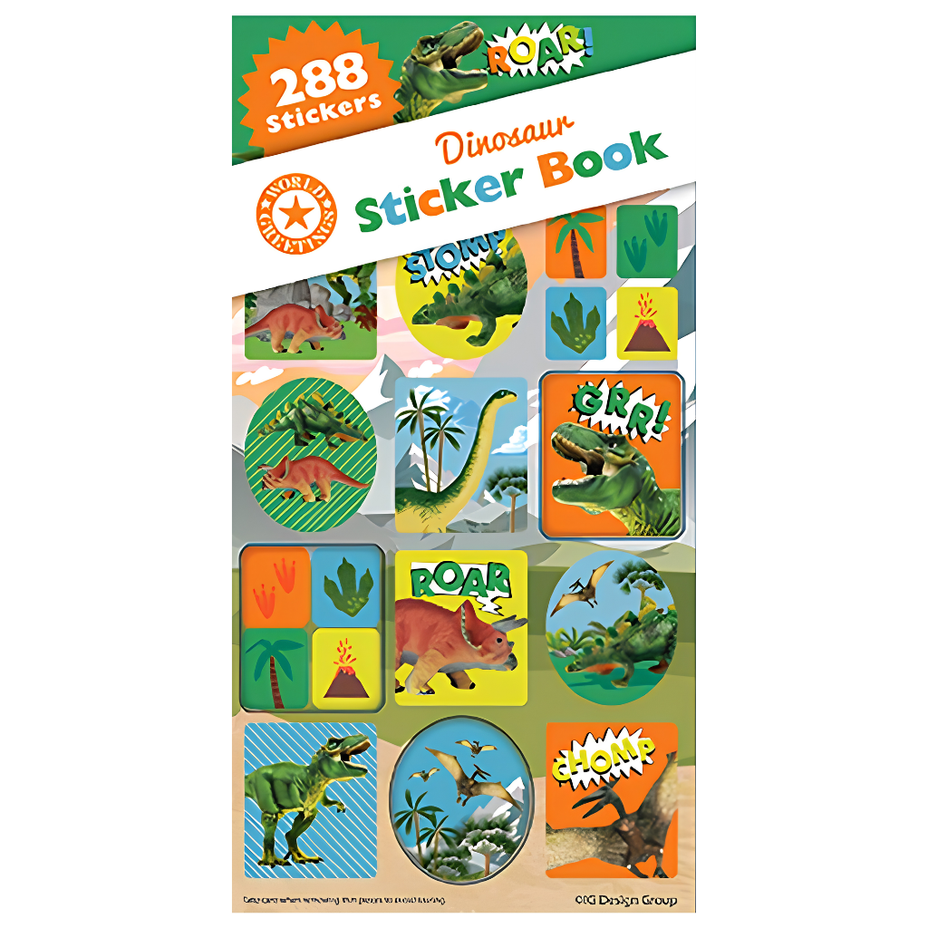 Dinosaur Sticker Book