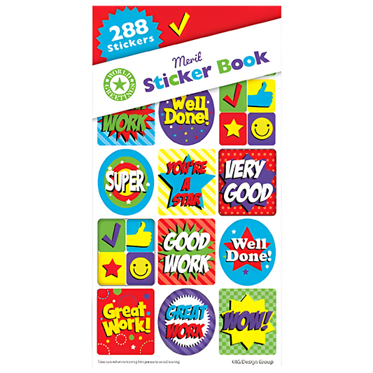 Merit Sticker Book