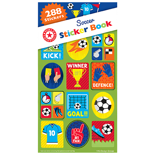 Soccer Sticker Book