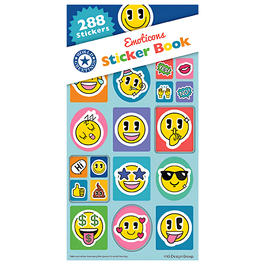 Emoticons Sticker Book