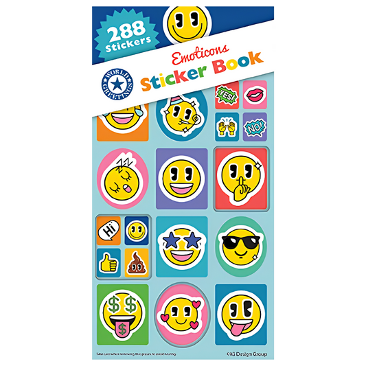 Emoticons Sticker Book