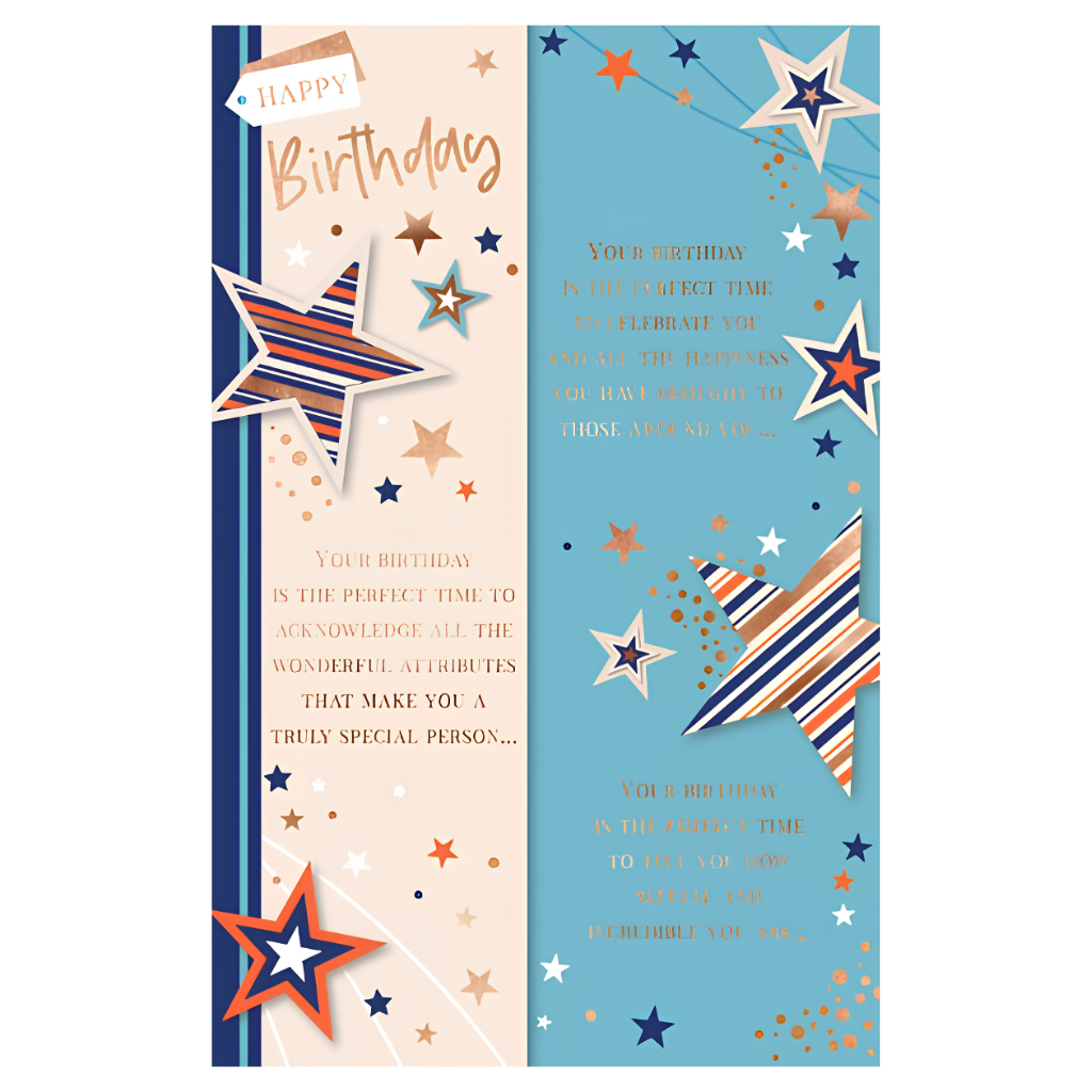 Birthday Stars For Him