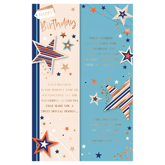 Birthday Stars For Him