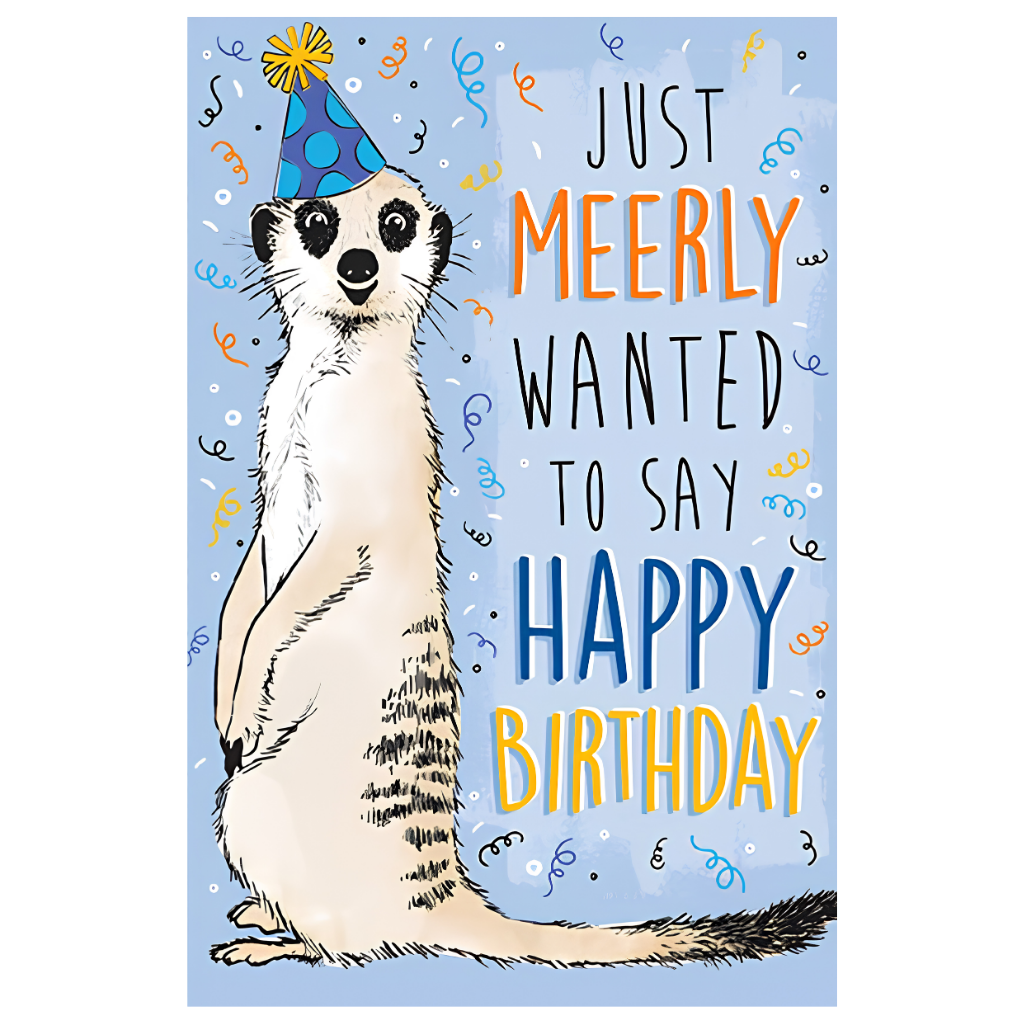 Meerly Saying Happy Birthday
