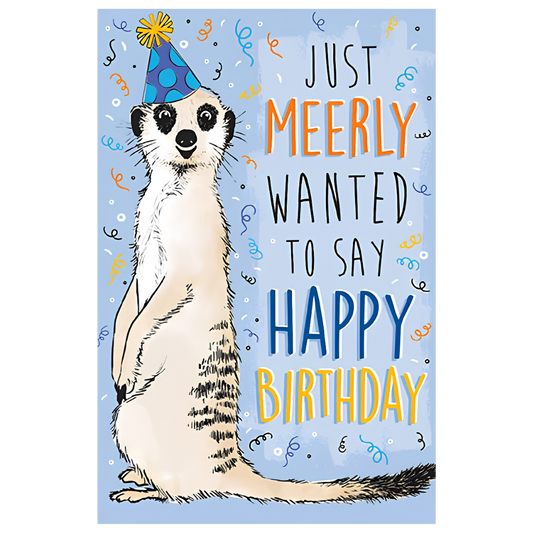 Meerly Saying Happy Birthday