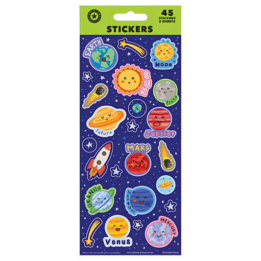Solar System Stickers