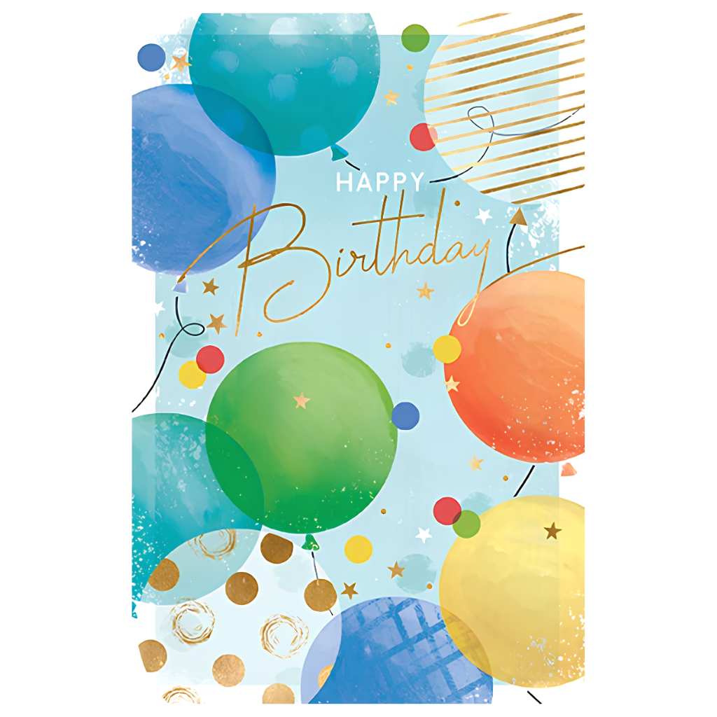 Happy Birthday Balloons For Him