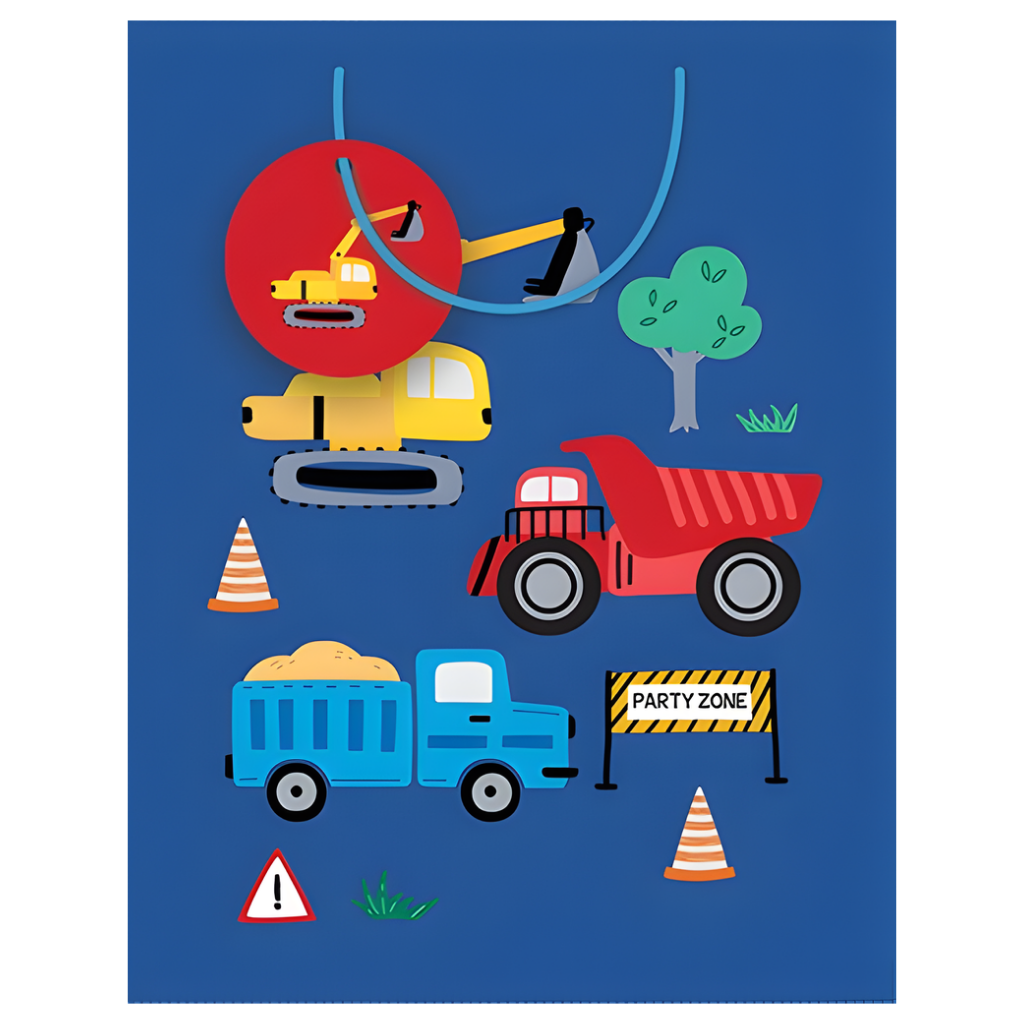 Gift Bag - Trucks [Sz:Medium]