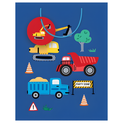 Gift Bag - Trucks [Sz:Medium]